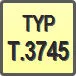 Piktogram - Typ: T.3745